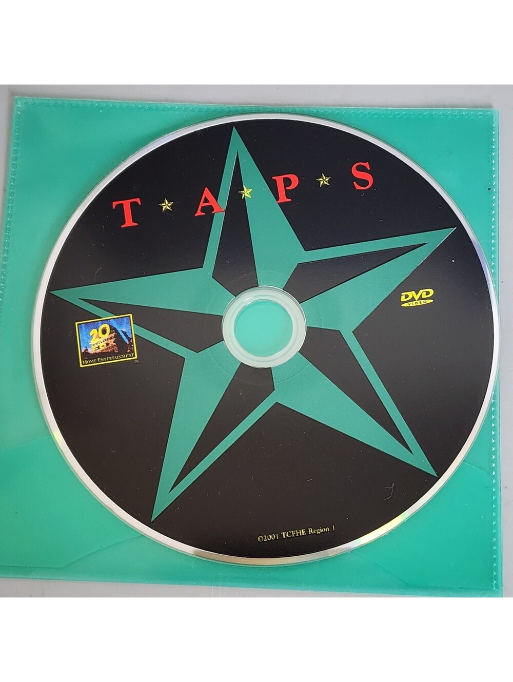 T*A*P*S (TAPS) DVD 2001 (No Case) 20th Century Fox Home Entertainment Region 1